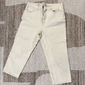 Universal Thread Off-White Denim Pants